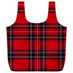 Royal Stewart Tartan Full Print Recycle Bag (XL) Front