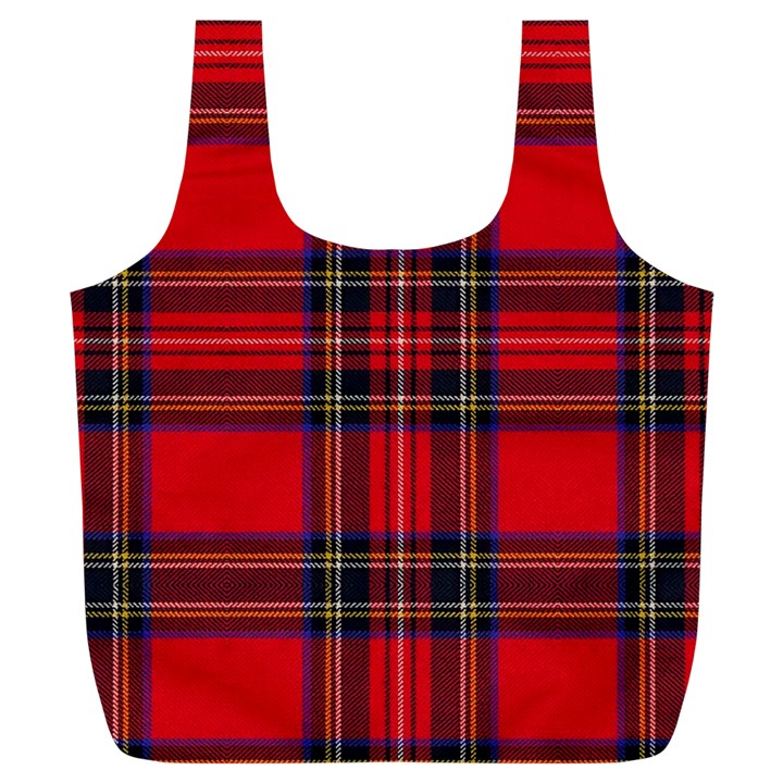 Royal Stewart Tartan Full Print Recycle Bag (XL)