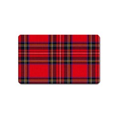 Royal Stewart Tartan Magnet (name Card) by impacteesstreetwearfour