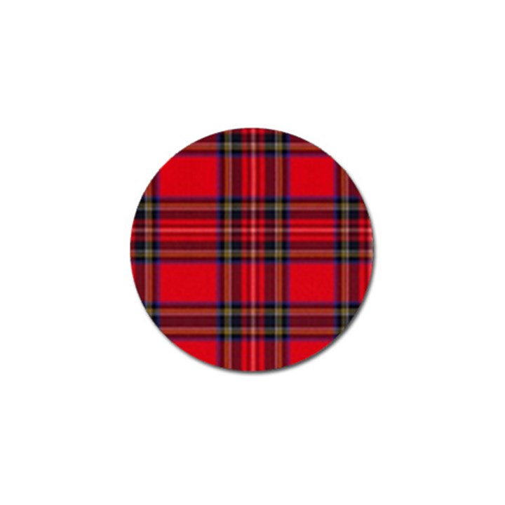 Royal Stewart Tartan Golf Ball Marker (4 pack)