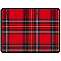 Royal Stewart Tartan Double Sided Fleece Blanket (large)  by impacteesstreetwearfour