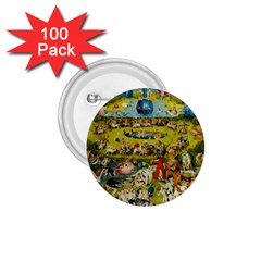 Hieronymus Bosch The Garden Of Earthly Delights 1 75  Buttons (100 Pack)  by impacteesstreetwearthree