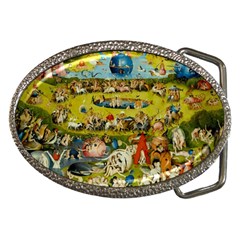 Hieronymus Bosch The Garden Of Earthly Delights Belt Buckles by impacteesstreetwearthree