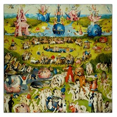 Hieronymus Bosch The Garden Of Earthly Delights Large Satin Scarf (square) by impacteesstreetwearthree