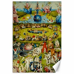 Hieronymus Bosch The Garden Of Earthly Delights Canvas 12  X 18 