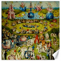 Hieronymus Bosch The Garden Of Earthly Delights Canvas 16  X 16 