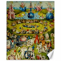 Hieronymus Bosch The Garden Of Earthly Delights Canvas 11  X 14 