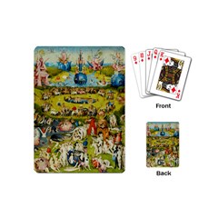 Hieronymus Bosch The Garden Of Earthly Delights Playing Cards Single Design (mini)