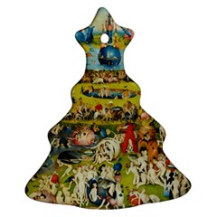 Hieronymus Bosch The Garden Of Earthly Delights Christmas Tree Ornament (two Sides)