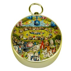 Hieronymus Bosch The Garden Of Earthly Delights Gold Compasses