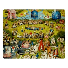 Hieronymus Bosch The Garden Of Earthly Delights Double Sided Flano Blanket (large) 