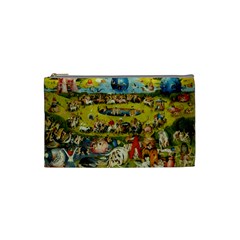 Hieronymus Bosch The Garden Of Earthly Delights Cosmetic Bag (small) by impacteesstreetwearthree