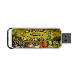 Hieronymus Bosch The Garden Of Earthly Delights Portable Usb Flash (one Side)