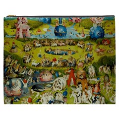 Hieronymus Bosch The Garden Of Earthly Delights Cosmetic Bag (xxxl) by impacteesstreetwearthree