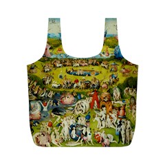 Hieronymus Bosch The Garden Of Earthly Delights Full Print Recycle Bag (m) by impacteesstreetwearthree