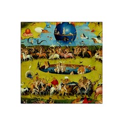 Hieronymus Bosch The Garden Of Earthly Delights (closeup) Satin Bandana Scarf by impacteesstreetwearthree