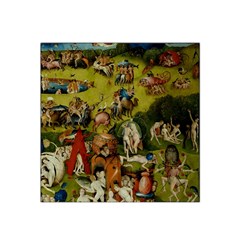 Hieronymus Bosch The Garden Of Earthly Delights (closeup) Hieronymus Bosch The Garden Of Earthly Delights (closeup) 3 Satin Bandana Scarf by impacteesstreetwearthree