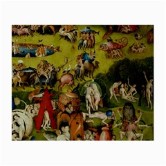 Hieronymus Bosch The Garden Of Earthly Delights (closeup) Hieronymus Bosch The Garden Of Earthly Delights (closeup) 3 Small Glasses Cloth by impacteesstreetwearthree