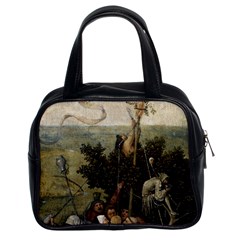 Heronimus Bosch Ship Of Fools Classic Handbag (two Sides)