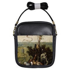 Heronimus Bosch Ship Of Fools Girls Sling Bag