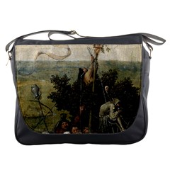 Heronimus Bosch Ship Of Fools Messenger Bag