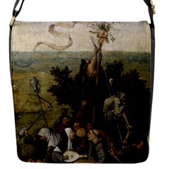 Heronimus Bosch Ship Of Fools Flap Closure Messenger Bag (s)