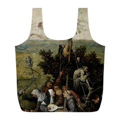 Heronimus Bosch Ship Of Fools Full Print Recycle Bag (l)