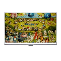 Hieronymus Bosch The Garden Of Earthly Delights Business Card Holder