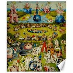 Hieronymus Bosch The Garden Of Earthly Delights Canvas 8  X 10 