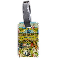 Hieronymus Bosch The Garden Of Earthly Delights Luggage Tag (two Sides)