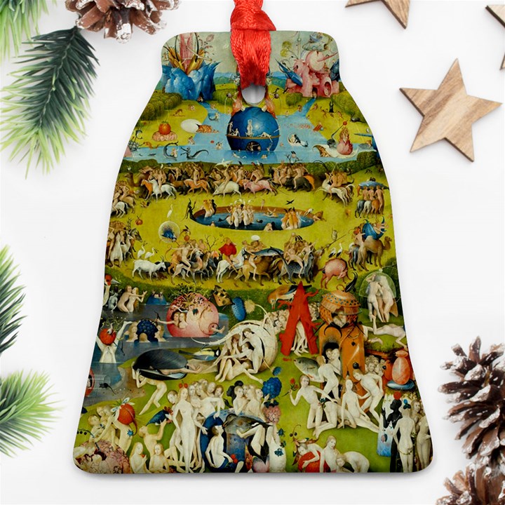 Hieronymus Bosch The Garden Of Earthly Delights Bell Ornament (Two Sides)