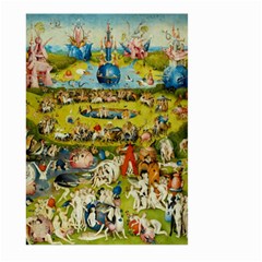 Hieronymus Bosch The Garden Of Earthly Delights Large Garden Flag (two Sides) by impacteesstreetwearthree