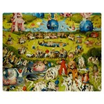 Hieronymus Bosch The Garden Of Earthly Delights Double Sided Flano Blanket (Medium)  60 x50  Blanket Front