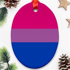 Bisexual Pride Flag Bi Lgbtq Flag Ornament (oval) by lgbtnation