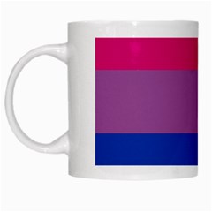 Bisexual Pride Flag Bi Lgbtq Flag White Mugs by lgbtnation