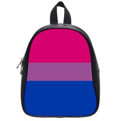 Bisexual Pride Flag Bi Lgbtq Flag School Bag (small) by lgbtnation