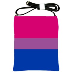 Bisexual Pride Flag Bi Lgbtq Flag Shoulder Sling Bag by lgbtnation