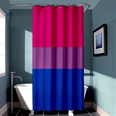 Bisexual Pride Flag Bi Lgbtq Flag Shower Curtain 36  X 72  (stall)  by lgbtnation