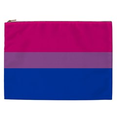 Bisexual Pride Flag Bi Lgbtq Flag Cosmetic Bag (xxl) by lgbtnation