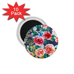 Watercolour Floral  1 75  Magnets (10 Pack)  by charliecreates