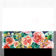 Watercolour Floral  Rectangular Jigsaw Puzzl by charliecreates