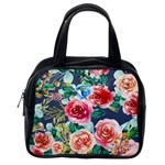 Watercolour Floral  Classic Handbag (One Side) Front