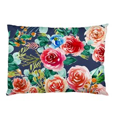 Watercolour Floral  Pillow Case (two Sides) by charliecreates