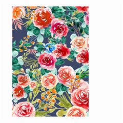 Watercolour Floral  Small Garden Flag (two Sides) by charliecreates