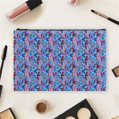 Floral Pattern Cosmetic Bag (large) by ArtworkByPatrick