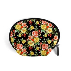 Flowers Watercolor Accessory Pouch (small) by ArtworkByPatrick