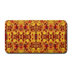 Flower Fabric Medium Bar Mats by ArtworkByPatrick