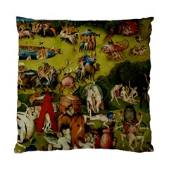 Hieronymus Bosch The Garden Of Earthly Delights (closeup) 3 Standard Cushion Case (two Sides)