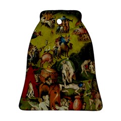 Hieronymus Bosch The Garden Of Earthly Delights (closeup) 3 Ornament (bell)