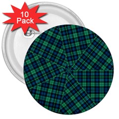 Abercrombie Ancient 3  Buttons (10 Pack)  by impacteesstreetwearfour